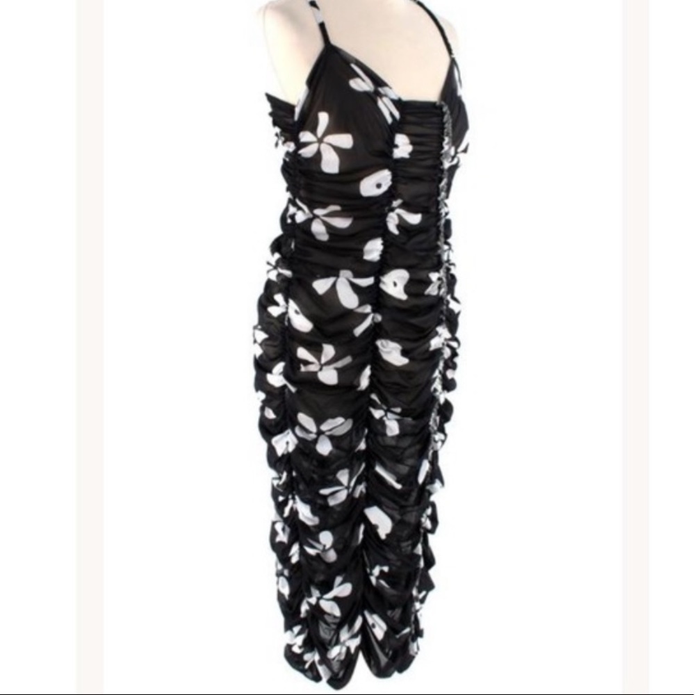 Molly Goddard Black and White Scarlett Dress sz 8 - Picture 4 of 12
